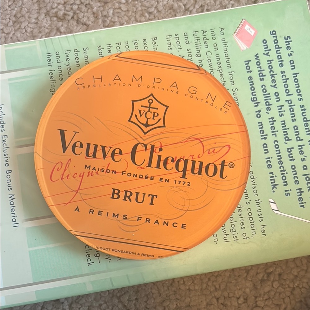 Veuve Clicquot Champagne coaster